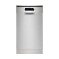 AEG FFB62427ZM Ελεύθερο Πλυντήριο Πιάτων για 9 Σερβίτσια ExtraHygiene Π44.6xY85εκ. Inox